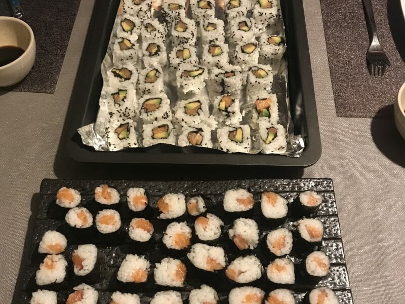 Cliquez pour zoomer ! Sushis Thermomix par SandOise