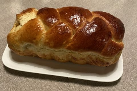 Cliquez pour zoomer ! Brioche aux pommes caramélisées Thermomix par SandOise