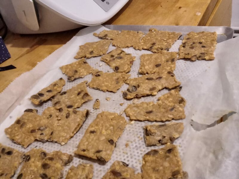 Cliquez pour zoomer ! Crackers salés à l’emmental et aux graines Thermomix par annepetitpas