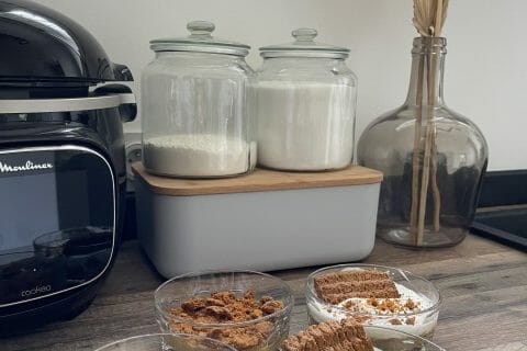 Cliquez pour zoomer ! Verrines pommes caramel et spéculoos Thermomix par pascalyne_dtn