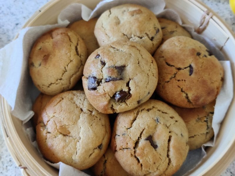 Cliquez pour zoomer ! Cookies beurre de cacahuète et pépites de chocolat Thermomix par thanat0w