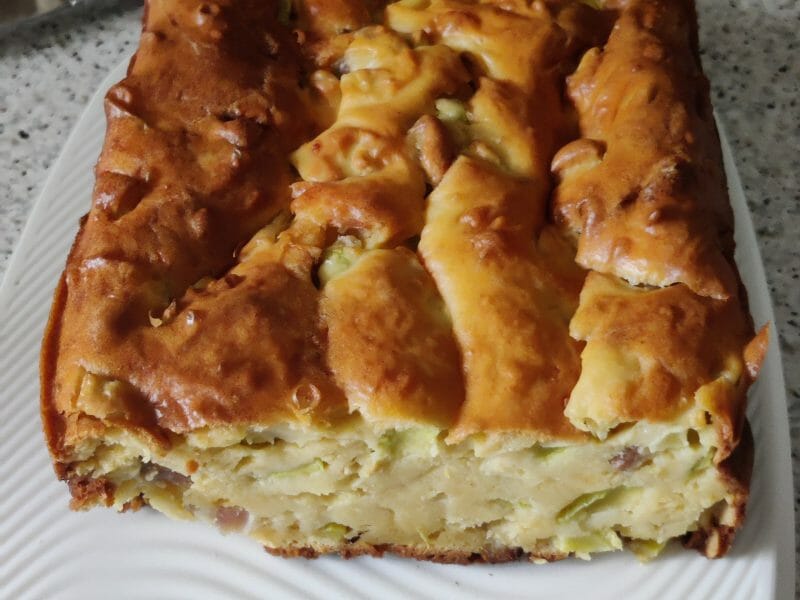 Cliquez pour zoomer ! Cake courgettes et cheddar Thermomix par thanat0w