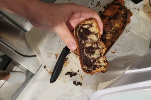 Cliquez pour zoomer ! Marbré au chocolat Thermomix par ghizlane_16