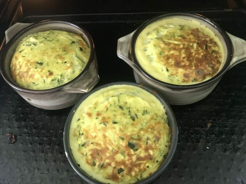 Cliquez pour zoomer ! Flan de courgettes Thermomix par sandys
