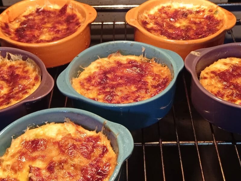 Cliquez pour zoomer ! Clafoutis de poireaux et lardons Thermomix par gigi82