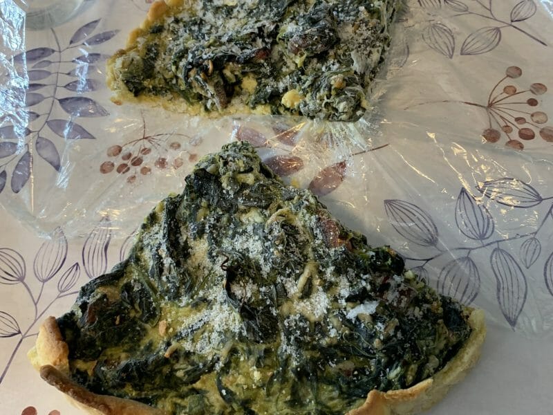 Cliquez pour zoomer ! Quiche épinards et lardons Thermomix par frinot