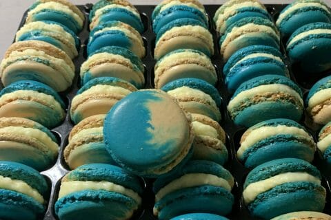 Cliquez pour zoomer ! Ganaches coco et fraise tagada pour macarons Thermomix par fabiola1968