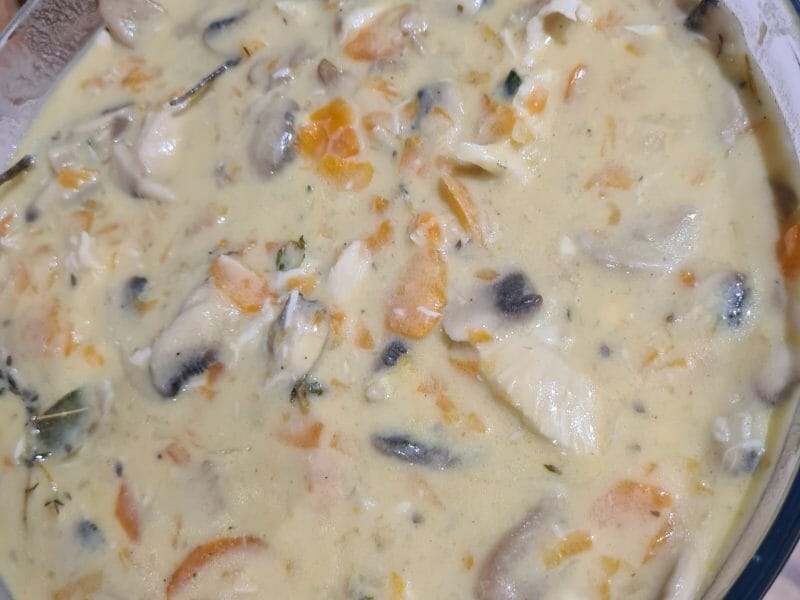 Cliquez pour zoomer ! Blanquette de poulet Thermomix par nadioush18