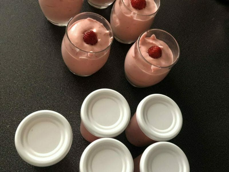 Cliquez pour zoomer ! Mousse de fraises Thermomix par anneaff