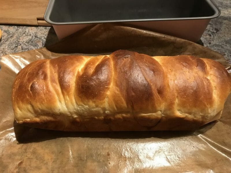 Cliquez pour zoomer ! Brioche sans beurre, sans oeufs Thermomix par Cudrefinaude