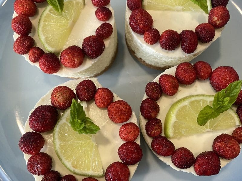 Cliquez pour zoomer ! Mini cheesecakes au citron vert Thermomix par Aurélie_StJean