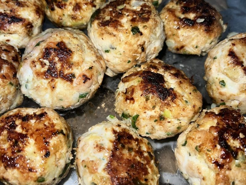 Cliquez pour zoomer ! Boulettes de dinde, courgettes et cumin Thermomix par manonv1803