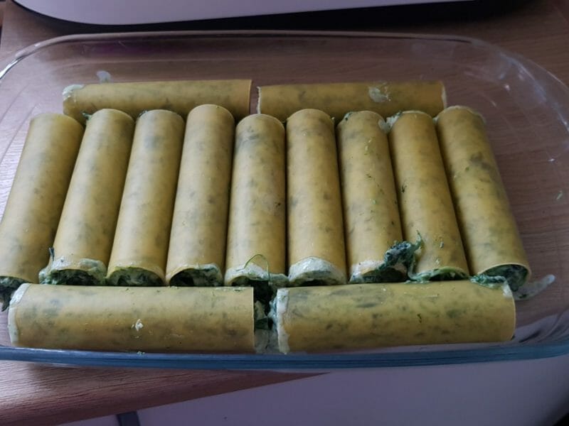 Cliquez pour zoomer ! Cannelloni ricotta et épinards Thermomix par chamatim