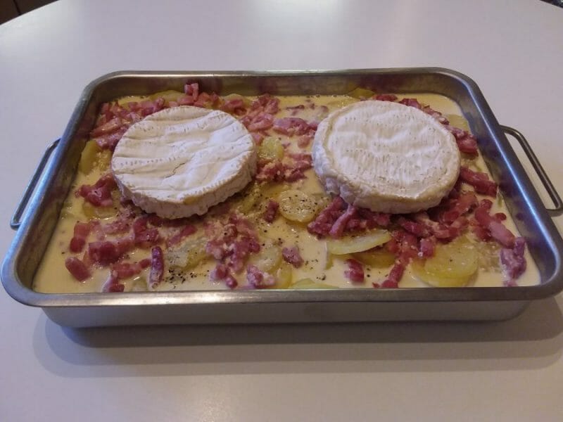 Gratin de pommes de terre à la normande au Thermomix - Cookomix