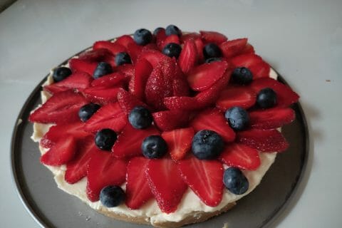 Cliquez pour zoomer ! Tarte aux fraises sans cuisson Thermomix par od_1
