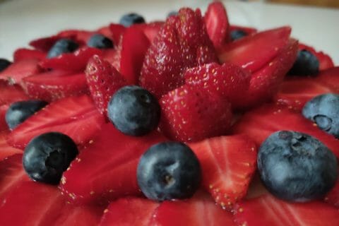 Cliquez pour zoomer ! Tarte aux fraises sans cuisson Thermomix par od_1