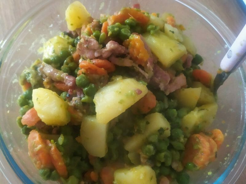 Cliquez pour zoomer ! Jardinière de légumes aux lardons Thermomix par barbara_95