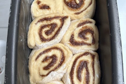 Cliquez pour zoomer ! Brioche à effeuiller à la cannelle Thermomix par Amélie