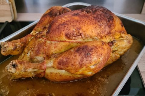 Cliquez pour zoomer ! Poulet farci ail et olives vertes Thermomix par 🥐Cookie🥐