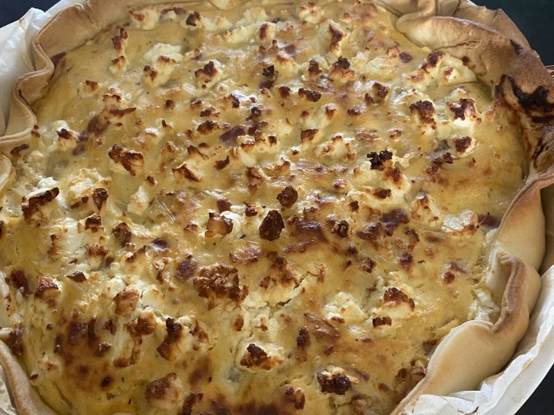 Cliquez pour zoomer ! Quiche fenouil, chèvre et chorizo Thermomix par chouchoumag1405