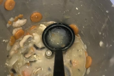 Cliquez pour zoomer ! Fricassée de poulet Thermomix par chouchoumag1405