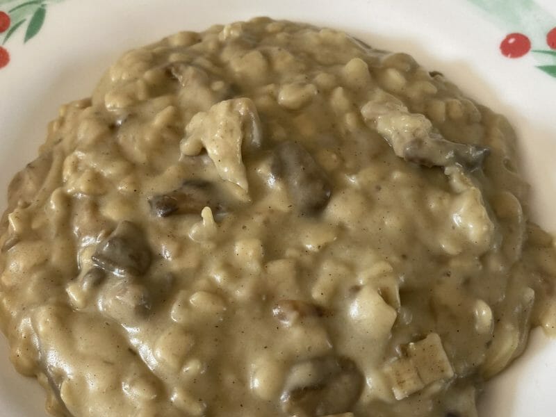Cliquez pour zoomer ! Risotto de crozets et champignons Thermomix par chouchoumag1405
