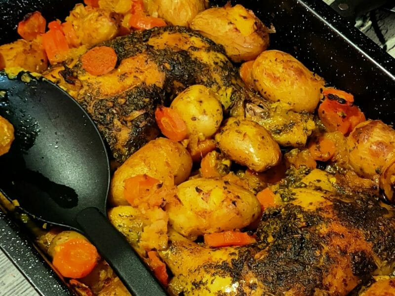 Cliquez pour zoomer ! Poulet rôti à la Marocaine Thermomix par sabrinaforever
