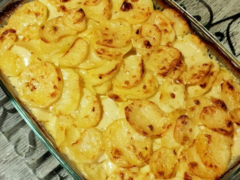 Cliquez pour zoomer ! Gratin Dauphinois Thermomix par sabrinaforever