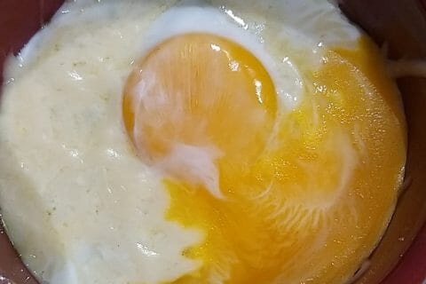 Cliquez pour zoomer ! Oeufs cocotte épinards et chorizo Thermomix par winnie36