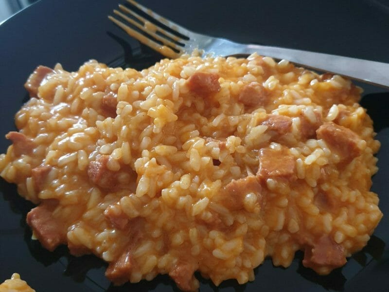 Cliquez pour zoomer ! Risotto au chorizo Thermomix par melody_54
