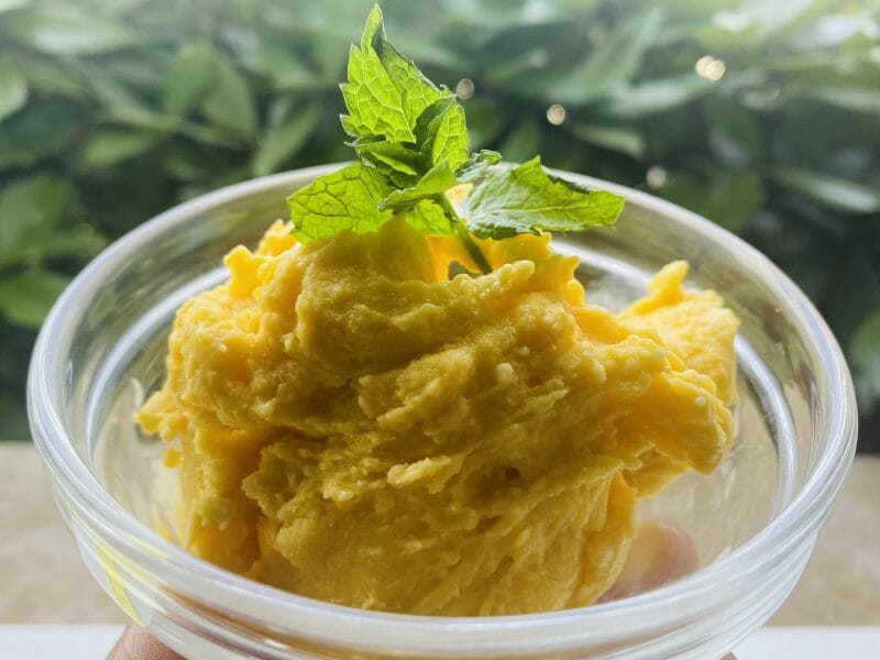 Cliquez pour zoomer ! Sorbet mangue Thermomix par La mexicana