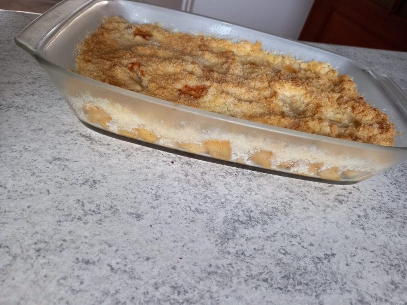 Cliquez pour zoomer ! Crumble aux Pommes Thermomix par sophie_827