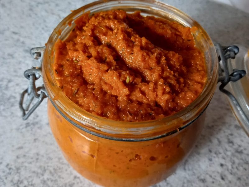 Cliquez pour zoomer ! Tartinade carottes et tomates Thermomix par sophie_827