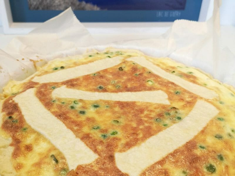 Cliquez pour zoomer ! Quiches petits pois et lardons Thermomix par EloStef