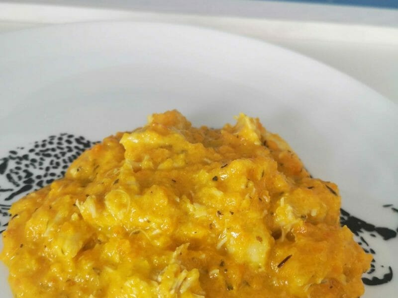 Cliquez pour zoomer ! Bouchées de poulet aux carottes Thermomix par EloStef