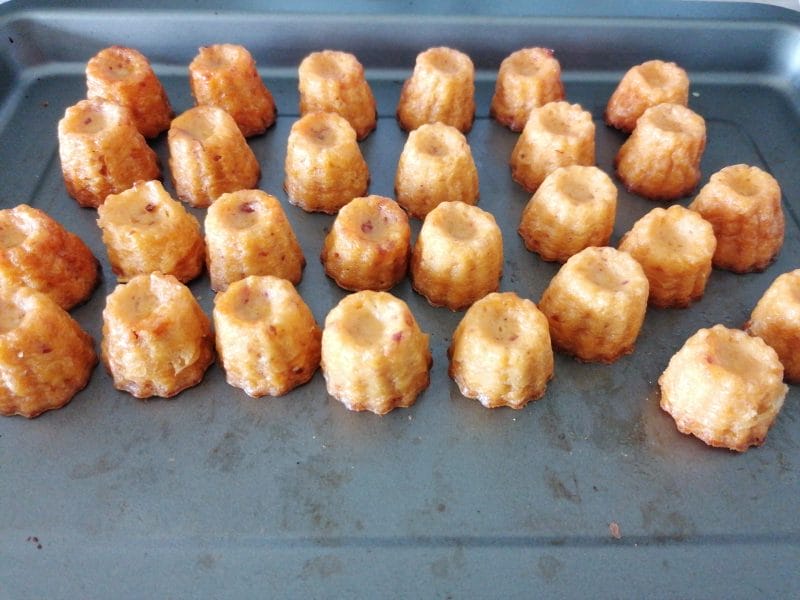 Cliquez pour zoomer ! Mini cannelés chorizo comté Thermomix par bdmoto