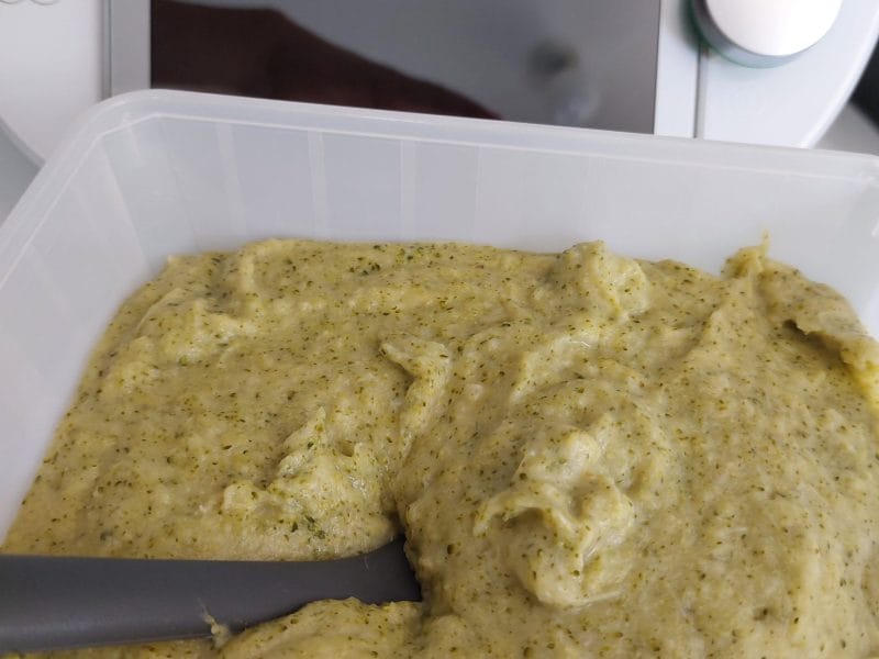 Cliquez pour zoomer ! Purée de brocolis et pommes de terre Thermomix par Véro la Poupouillette 91