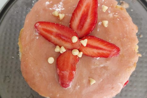 Cliquez pour zoomer ! Fraisier roulé Thermomix par Véro la Poupouillette 91