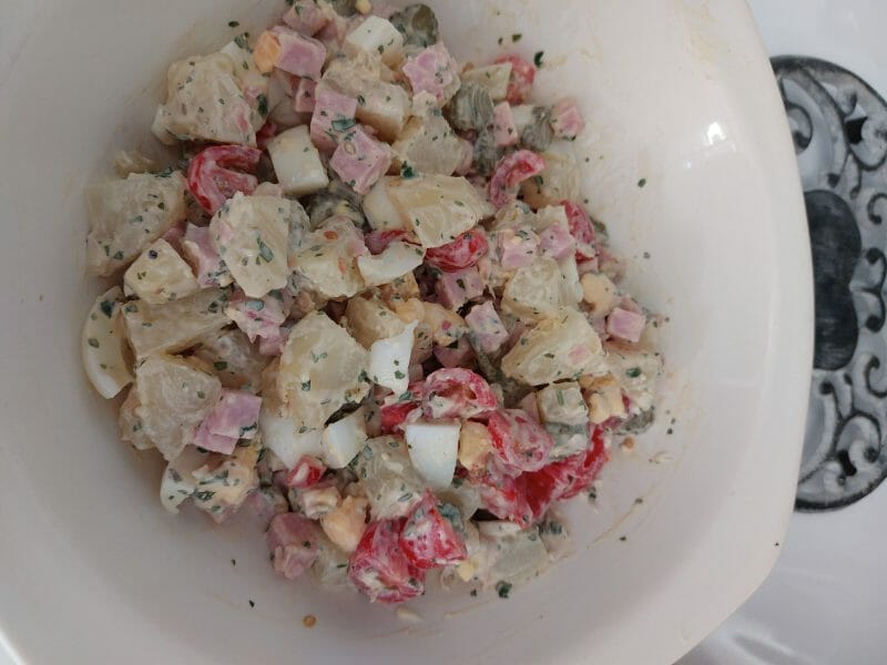 Cliquez pour zoomer ! Salade piémontaise Thermomix par Véro la Poupouillette 91