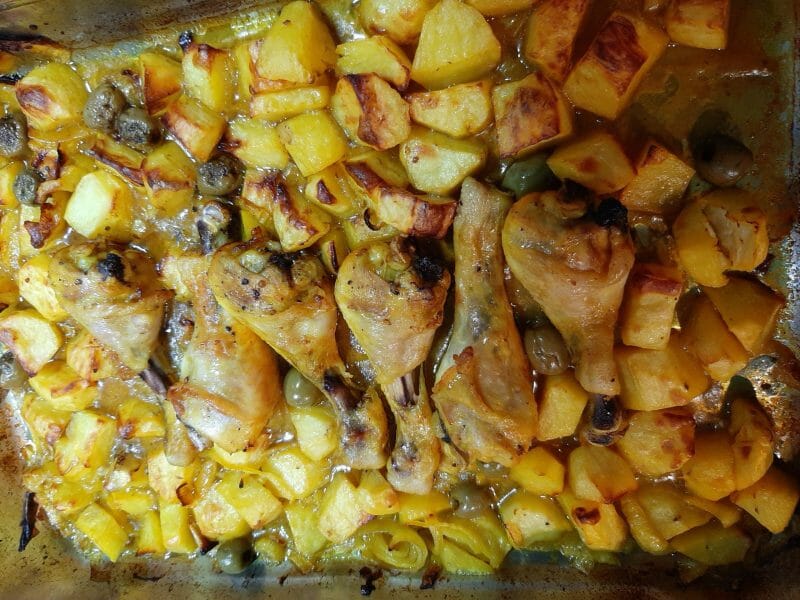 Cliquez pour zoomer ! Tajine de poulet aux olives Thermomix par Véro la Poupouillette 91