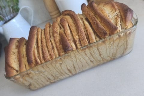 Cliquez pour zoomer ! Brioche à effeuiller à la cannelle Thermomix par amanda_34