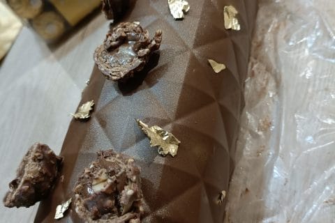 Cliquez pour zoomer ! Bûche Ferrero Rocher Thermomix par amanda_34