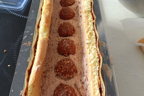 Cliquez pour zoomer ! Bûche Ferrero Rocher Thermomix par amanda_34