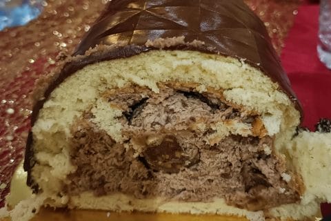 Cliquez pour zoomer ! Bûche Ferrero Rocher Thermomix par amanda_34