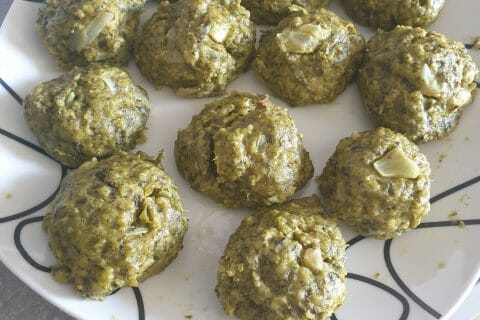 Cliquez pour zoomer ! Boulettes d’épinards et parmesan Thermomix par johanna64240