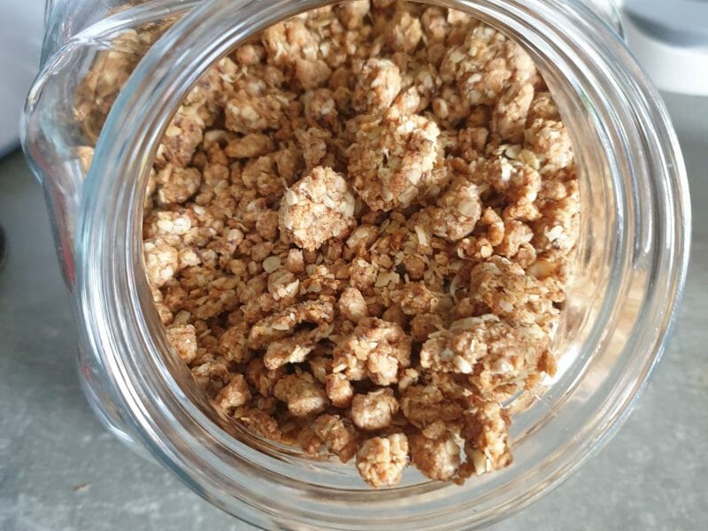 Cliquez pour zoomer ! Granola dattes et banane Thermomix par johanna64240