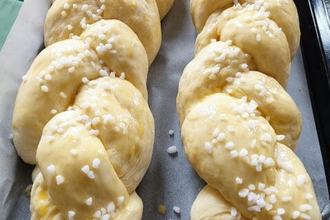 Cliquez pour zoomer ! Brioche tressée à la mie filante Thermomix par marianne_60