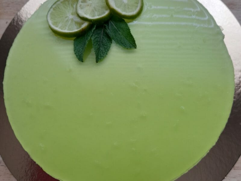 Cliquez pour zoomer ! Bavarois Mojito Thermomix par sand1973