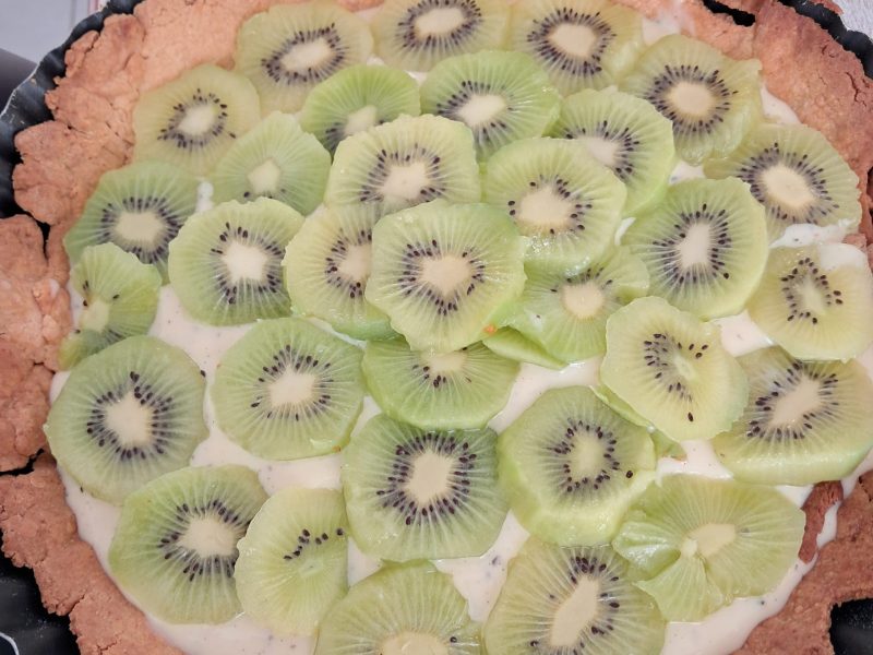 Cliquez pour zoomer ! Tarte aux kiwis Thermomix par karinebzh29