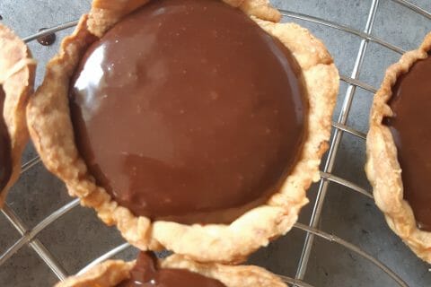 Cliquez pour zoomer ! Tartelettes chocolat et caramel beurre salé Thermomix par delphine fifine trotin